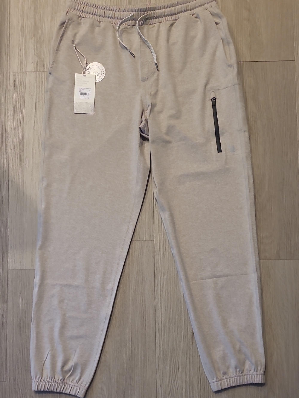 Vuori Men's Sumday Performance Sweatpant 28" Toast Heather